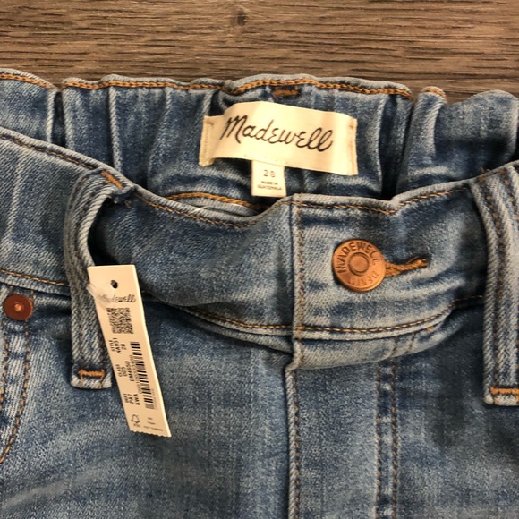 Madewell pull-on jeans size 28 NWT - Picture 4 of 5